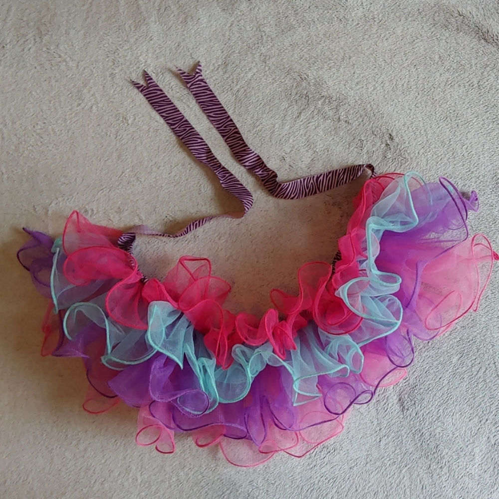 Little Wishes Tie Around Frilly Tutu